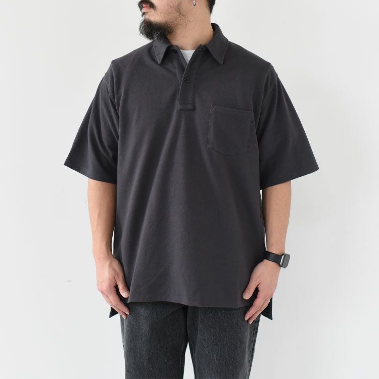 SALE 30％OFF】Moss Stitch Field Big Polo モスステッチフィールド