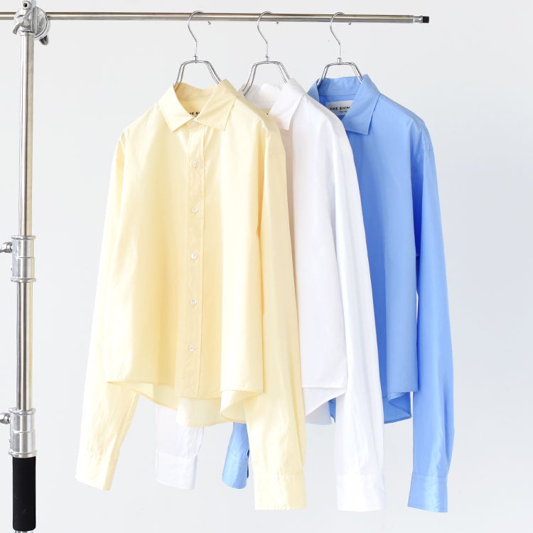SHORT PECK SHIRT ショートペックシャツ/25SMSBL12/THE SHINZONE
