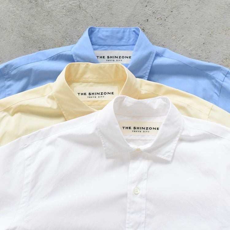 SHORT PECK SHIRT ショートペックシャツ/25SMSBL12/THE SHINZONE