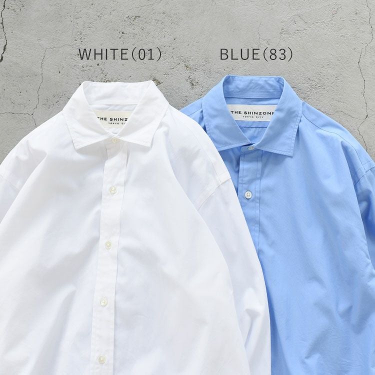 SHORT PECK SHIRT ショートペックシャツ/25SMSBL12/THE SHINZONE