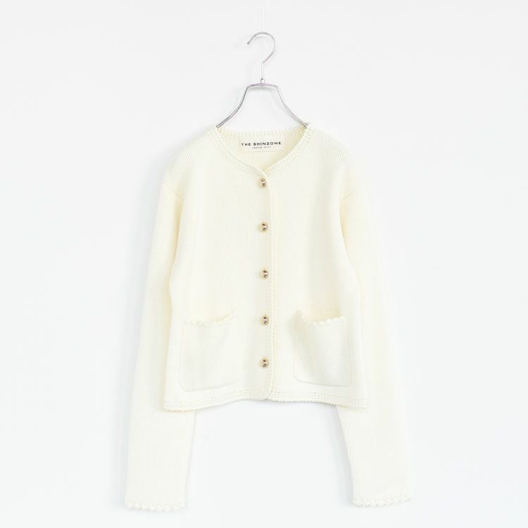 SALE 20％OFF】BOUCLE KNIT JACKET ブークレニットジャケット/THE