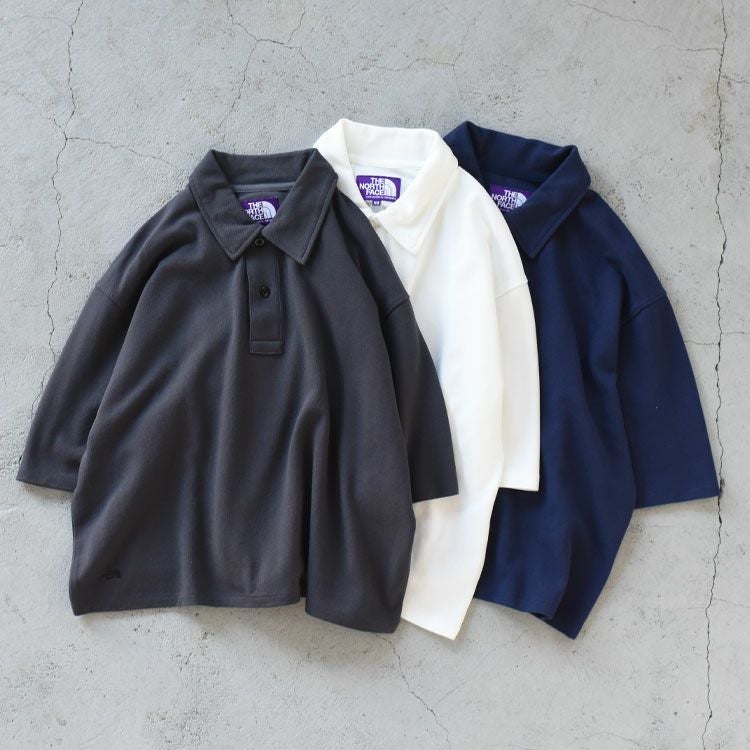 SALE 30％OFF】Moss Stitch Field Cropped Polo モスステッチ