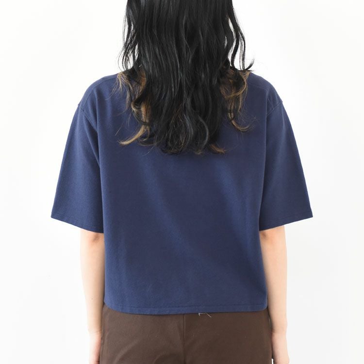 SALE 30％OFF】Moss Stitch Field Cropped Polo モスステッチ
