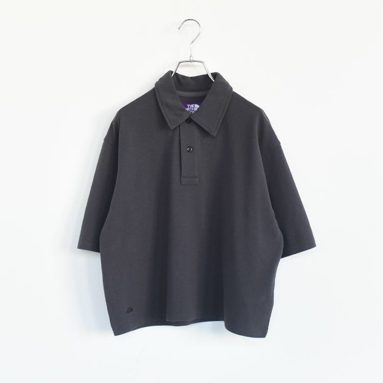 SALE 30％OFF】Moss Stitch Field Cropped Polo モスステッチ