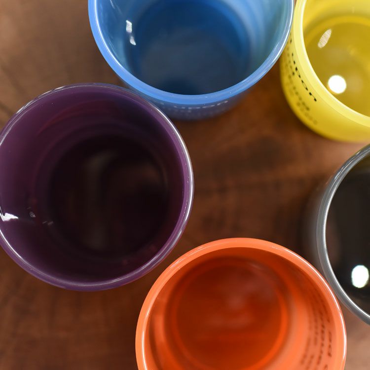 and wander logo PP mug ロゴマグ