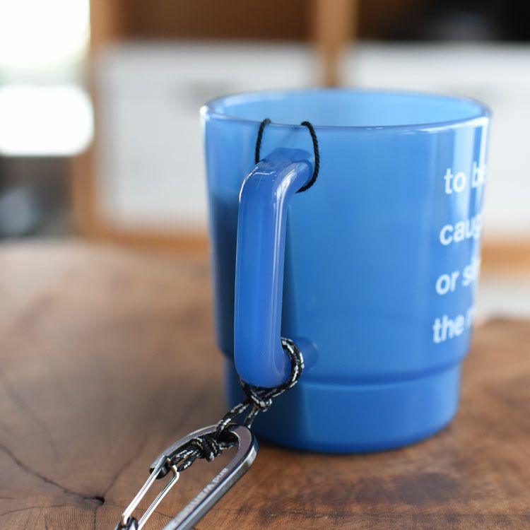 and wander logo PP mug ロゴマグ