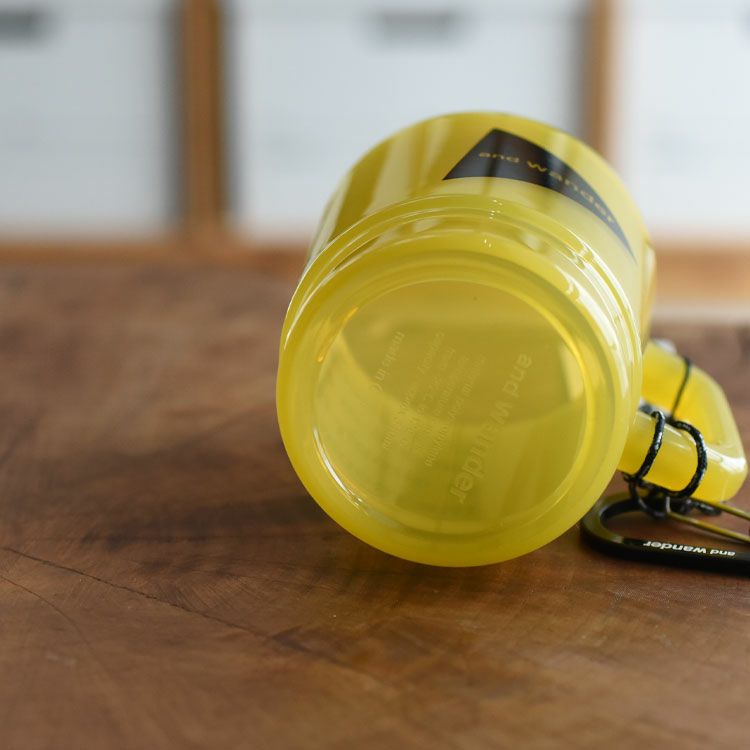 and wander logo PP mug ロゴマグ