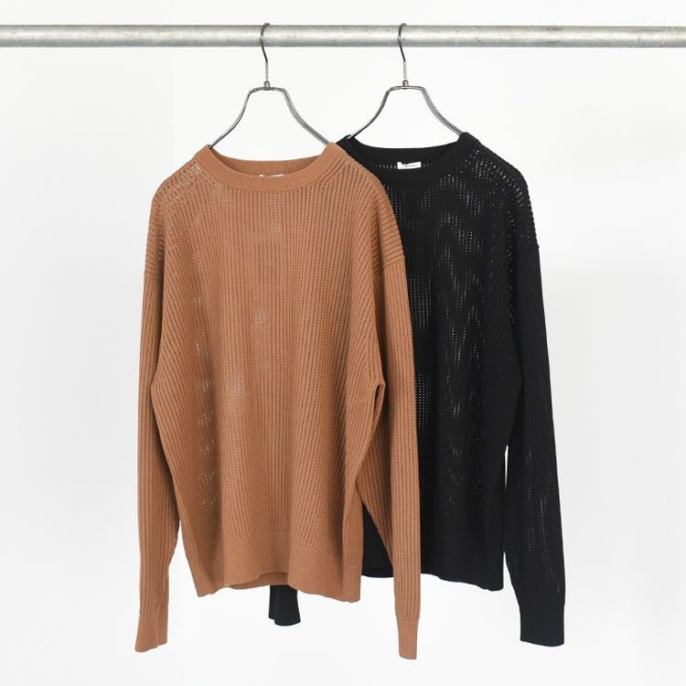 SALE 20％OFF】Stripe Mesh P/O ストライプメッシュプルオーバー