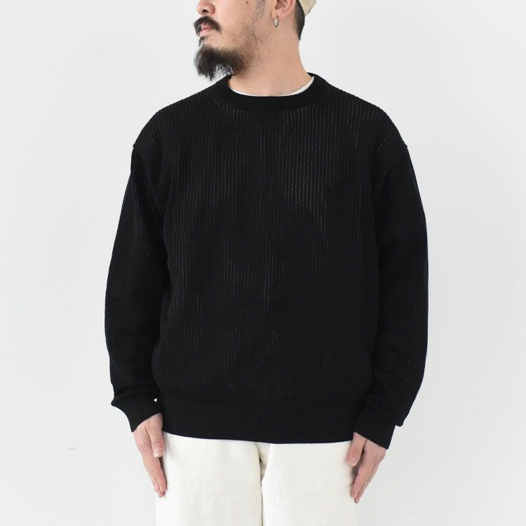 SALE 20％OFF】Stripe Mesh P/O ストライプメッシュプルオーバー