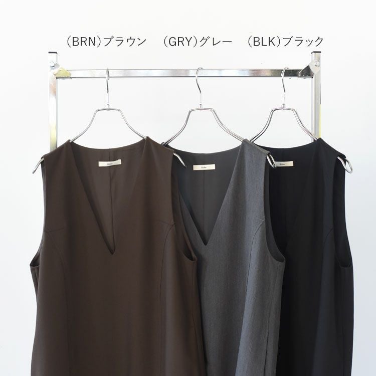 SALE 40％OFF】Cutoff Vneck Onepiece カットオフ Vネックワンピース
