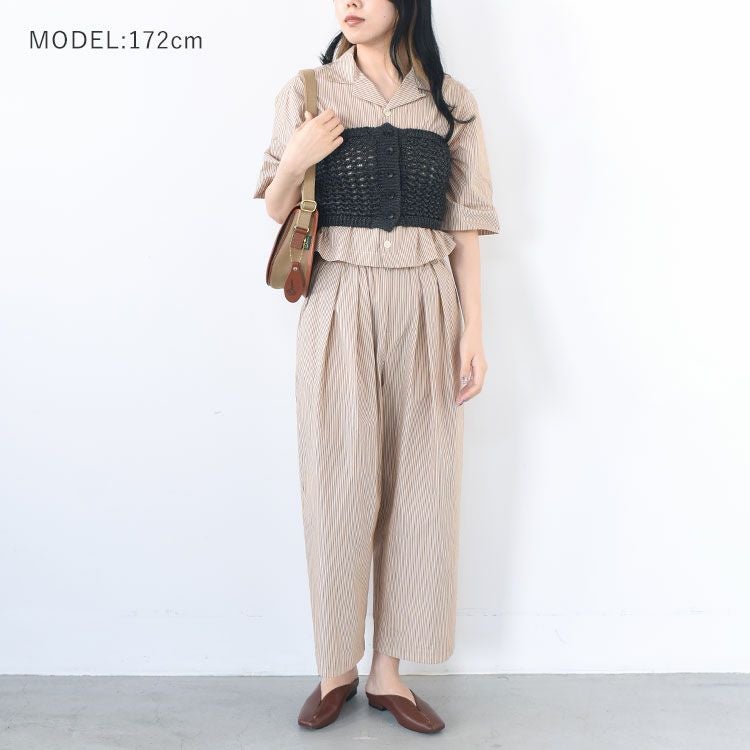 【美品】anuke アンヌーク フリンジニットビスチェ ベスト anuke（アンヌーク）の「Fringe Knit Bustier（ニット/セーター）」 - WEAR