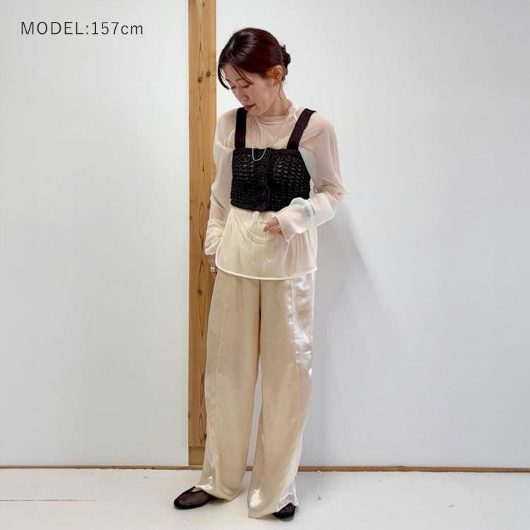 SALE 40％OFF】2way Knit Bustier ツーウェイ ニットビスチェ/anuke