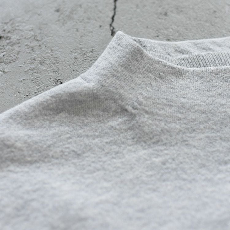 stretch organic cotton bottle-neck sweater ストレッチオーガニックコットン ボトルネックセーター