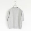 stretch organic cotton bottle-neck sweater ストレッチオーガニックコットン ボトルネックセーター