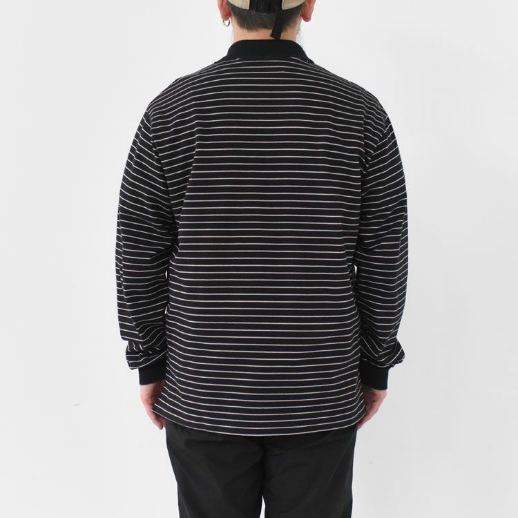 ORGANIC COTTON HIGH TWISTED PIQUE TWO BUTTON POLO L/S TEE オーガニックコットン強燃ドライカノコ / 2ボタンポロロングスリーブTEE