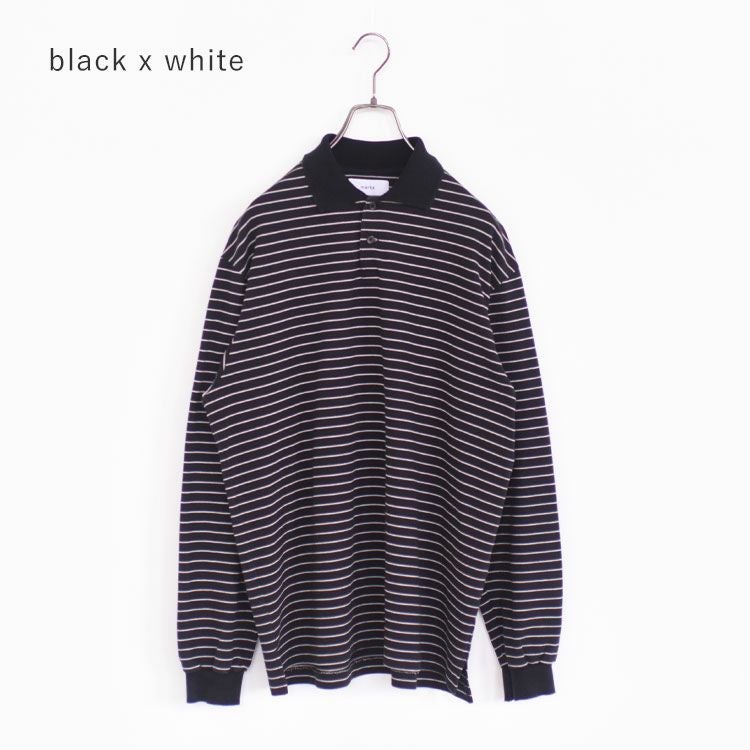 SALE 30％OFF】ORGANIC COTTON HIGH TWISTED PIQUE TWO BUTTON POLO L