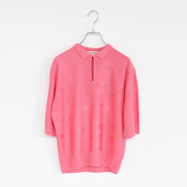 ニット+セーター 25SS THE SHINZONE BRIGHT LACE KNIT POLO SALE 30％OFF】BRIGHT LACE KNIT POLO ブライトレースニットポロ/THE