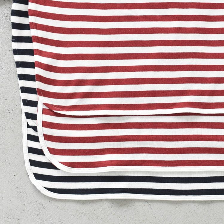 FRENCH STRIPED LONG SLEEVE TEE フレンチストライプロングスリーブTシャツ