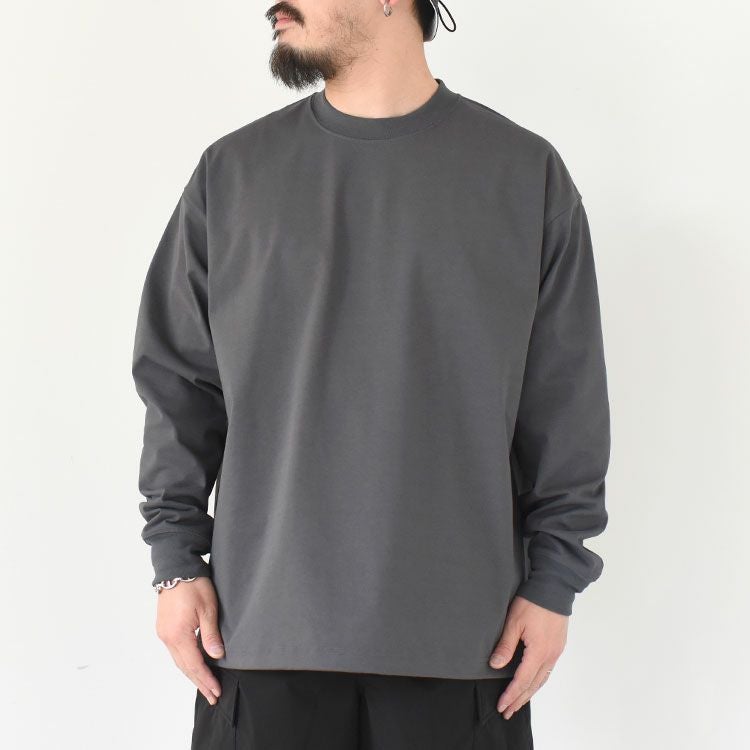 SALE 20％OFF】TECH DRAWSTRING L/S TEE テック ドローストリング