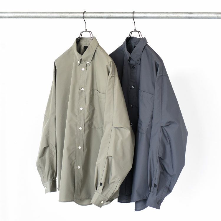 TECH BUTTON DOWN SHIRT L/S テック ボタンダウンシャツ ロングスリーブ