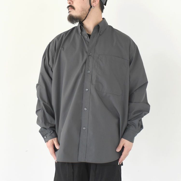 TECH BUTTON DOWN SHIRT L/S テック ボタンダウンシャツ ロングスリーブ