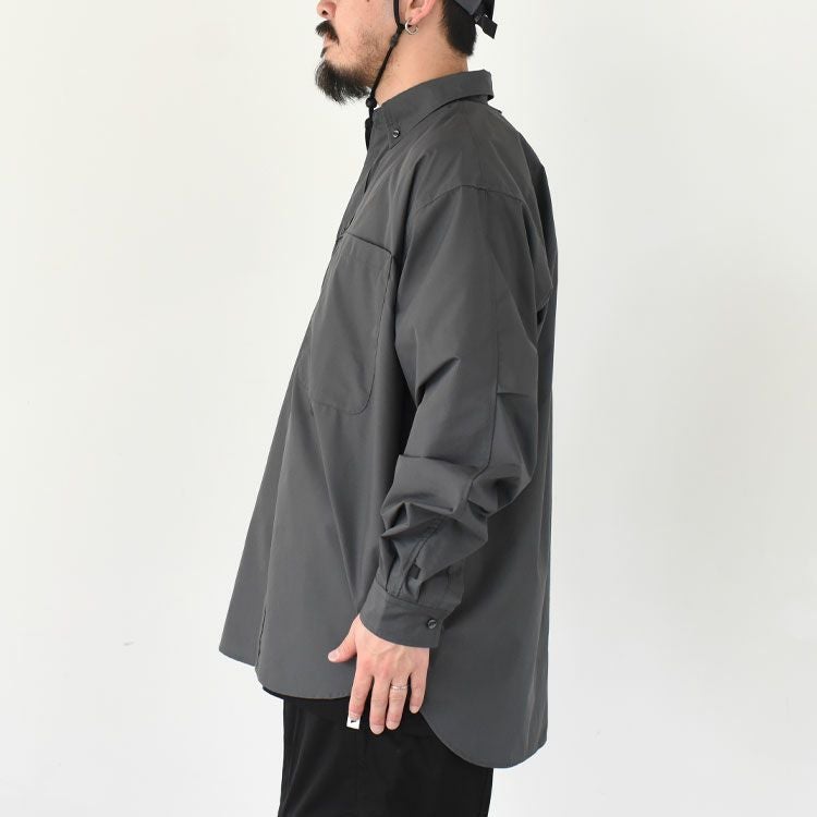 TECH BUTTON DOWN SHIRT L/S テック ボタンダウンシャツ ロングスリーブ