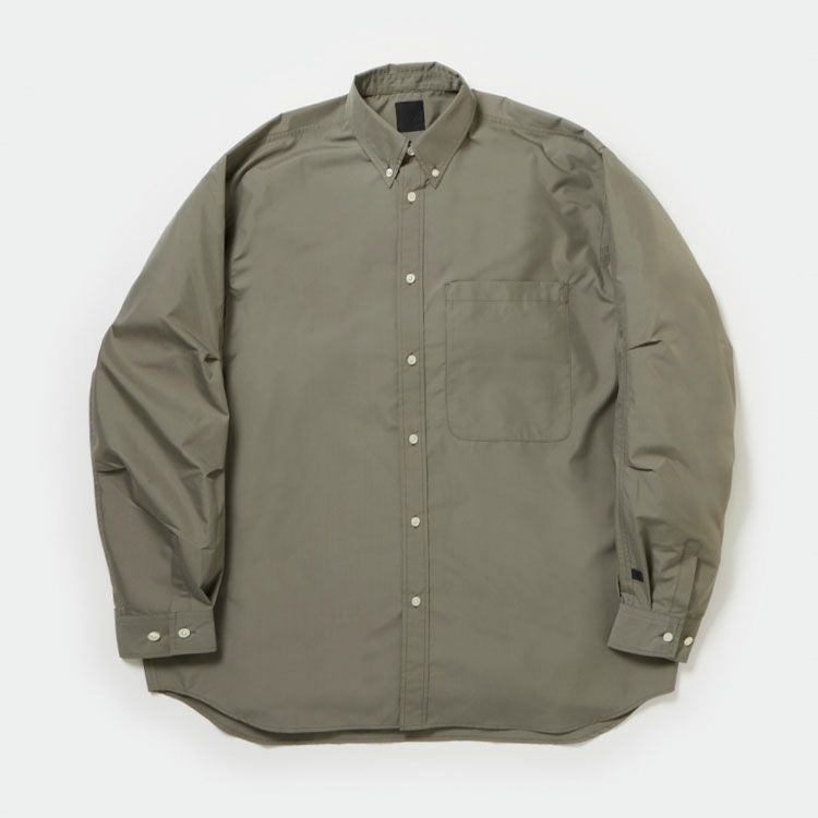 TECH BUTTON DOWN SHIRT L/S テック ボタンダウンシャツ ロングスリーブ