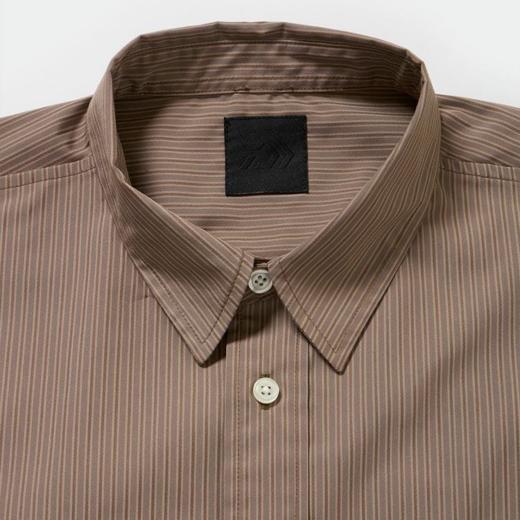 SALE 20％OFF】TECH REGULAR STRIPE SHIRT L/S テック レギュラー