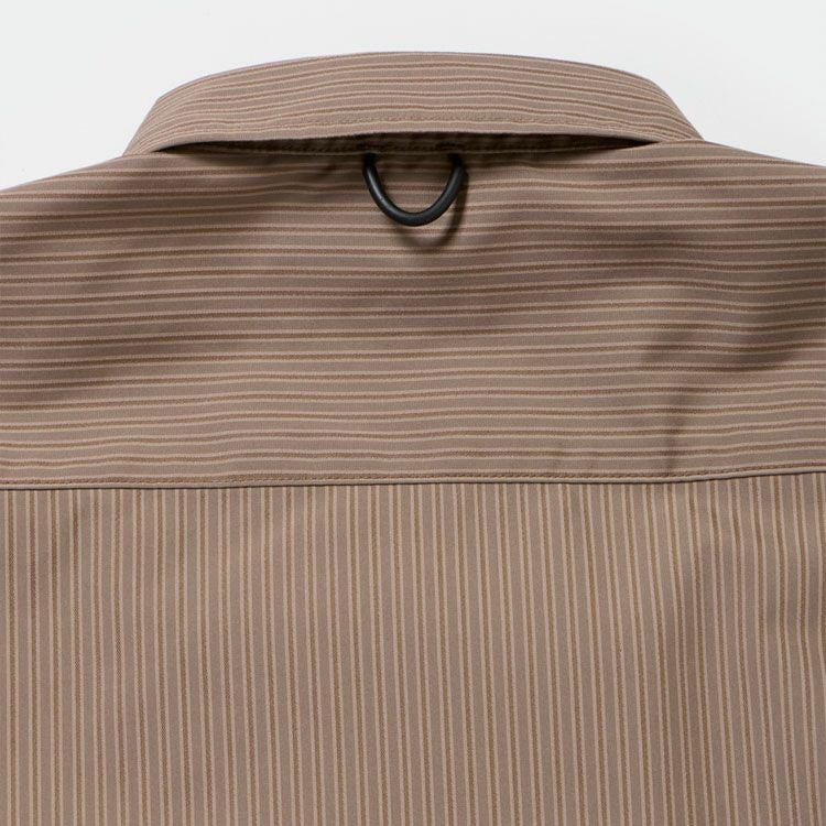 SALE 20％OFF】TECH REGULAR STRIPE SHIRT L/S テック レギュラー