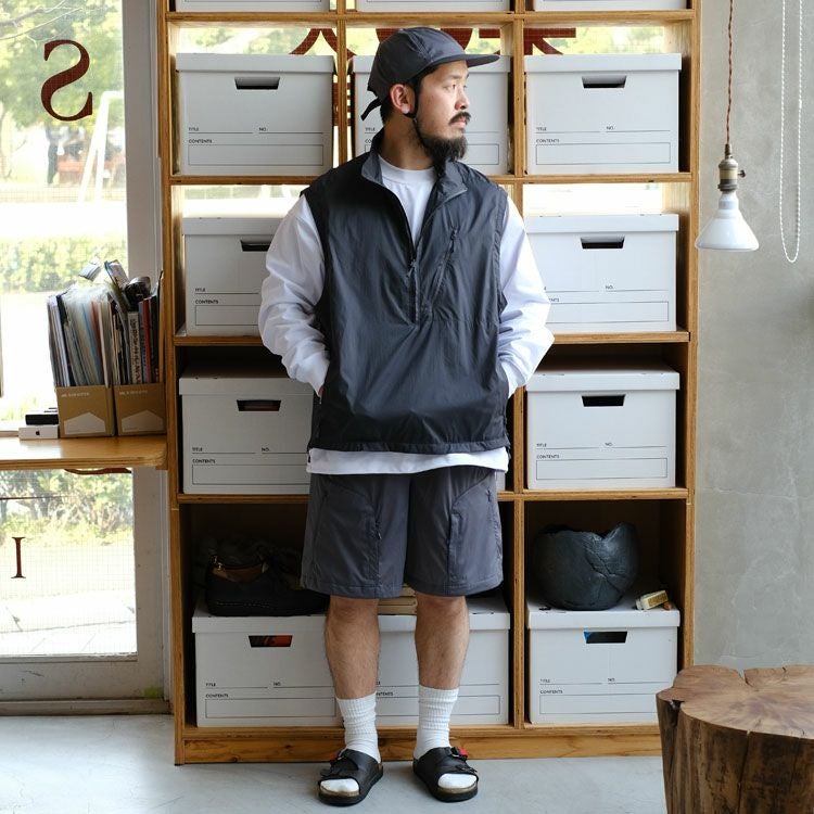 SALE 20％OFF】TECH WIND SHELL VEST テック ウィンドシェルベスト