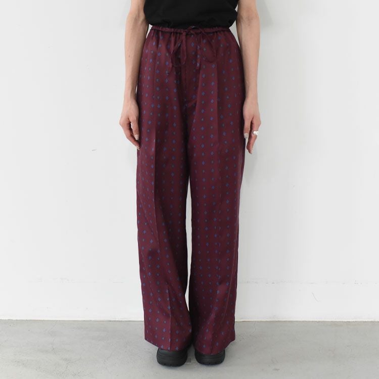 CARPET PATTERNED PANTS カーペットパターンパンツ