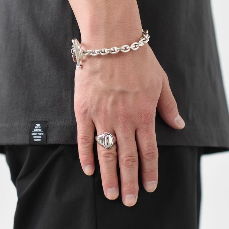 Oval Mirror Ring オーバルミラーリング/XOLO JEWELRY（ショロ