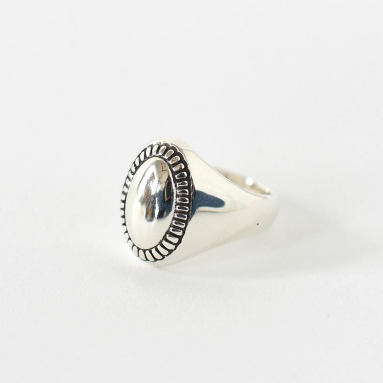 Oval Mirror Ring オーバルミラーリング/XOLO JEWELRY（ショロ