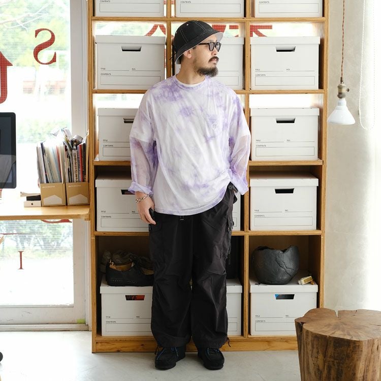 Poly Mesh HD L/S ポリーメッシュ長袖Tシャツ