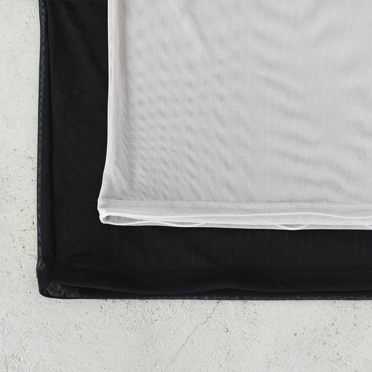 Poly Mesh SOLID OVER T ポリーメッシュソリッドオーバーTシャツ