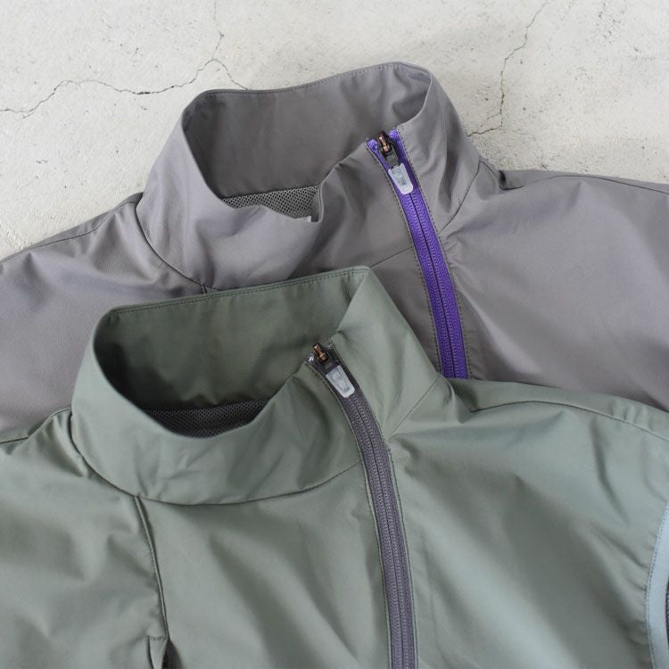 SALE 40％OFF】CURVE ZIP UP NYLON VEST カーブジップアップ ナイロン