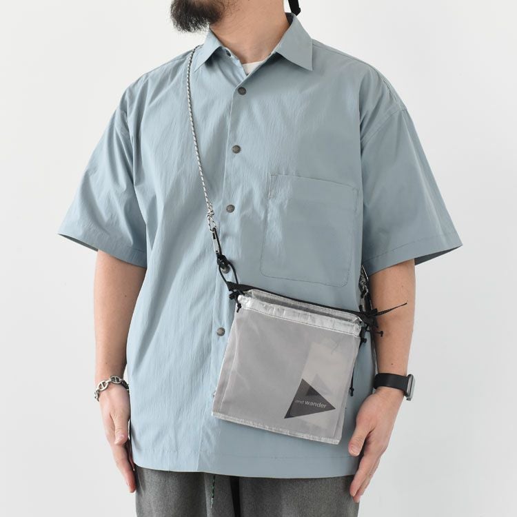 UL sacoche with Dyneema ダイニーマ サコッシュ/and wander（アンド