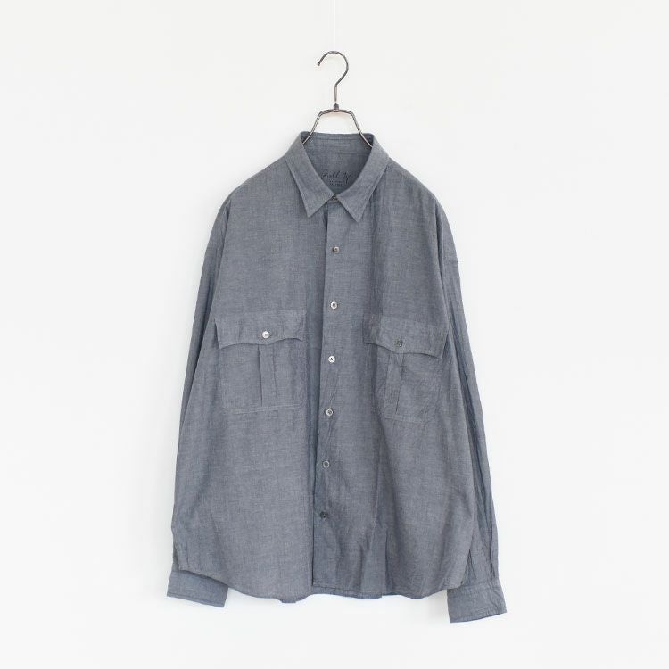 ROLL UP CHAMBRAY SHIRT ロールアップシャンブレーシャツ/PORTER