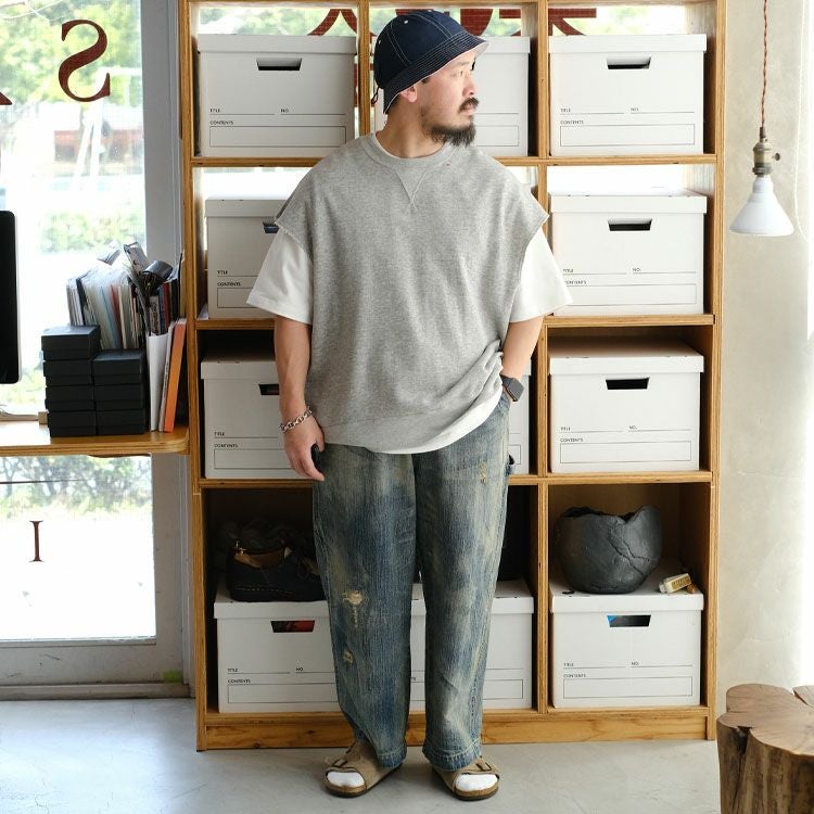 H/W PEACE COTTON KATSU VEST -2025SS- ピースコットンカツベスト