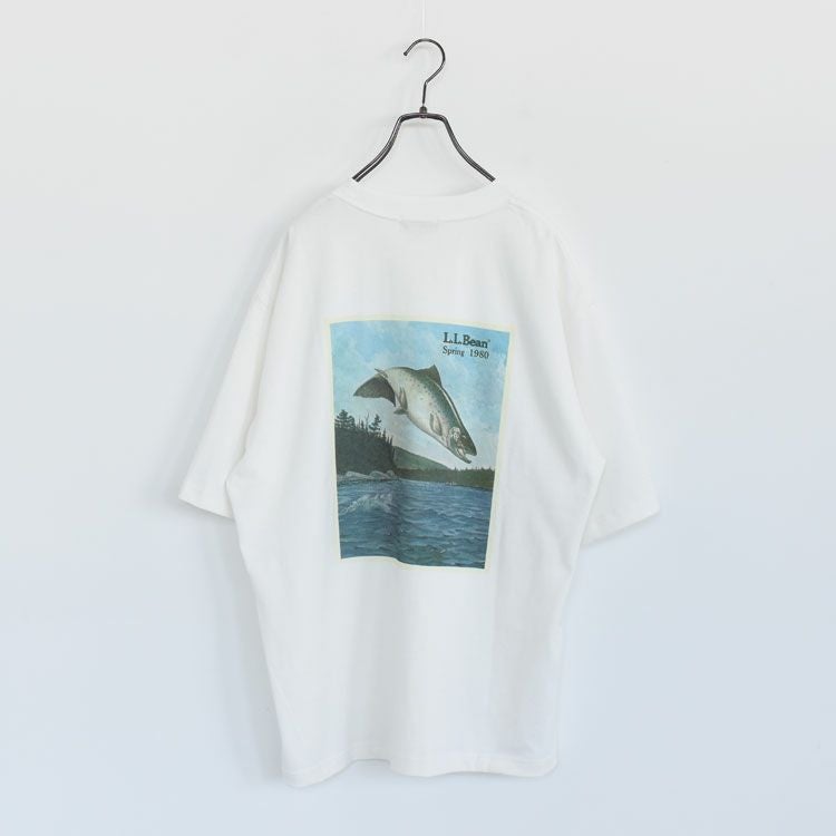 SALE 30％OFF】Men's Bean's 1980 Short-Sleeve Catalog Trout Tee