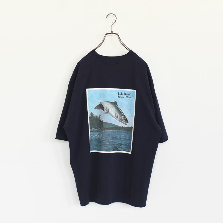 SALE 30％OFF】Men's Bean's 1980 Short-Sleeve Catalog Trout Tee