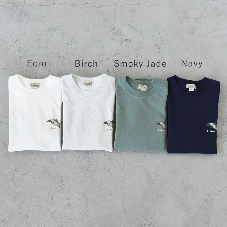 SALE 30％OFF】Men's Bean's 1980 Short-Sleeve Catalog Trout Tee