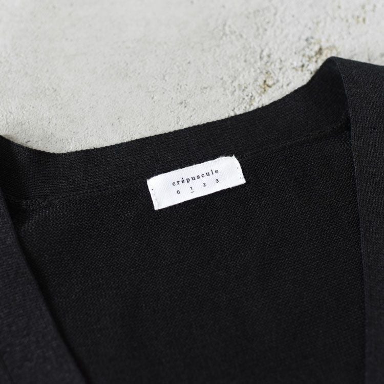 WASHI KNIT CD 和紙メッシュカーディガン