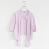 dry touch cotton jersey front-tie T-cardigan ドライタッチ コットンジャージー フロントタイ ティーカーディガン