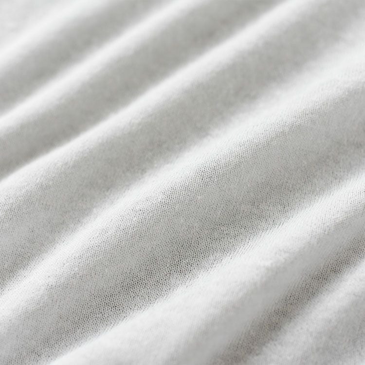 high-count linen oversized knit-Tee ハイカウント リネン オーバーサイズ ニットTシャツ