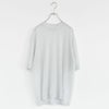 high-count linen oversized knit-Tee ハイカウント リネン オーバーサイズ ニットTシャツ