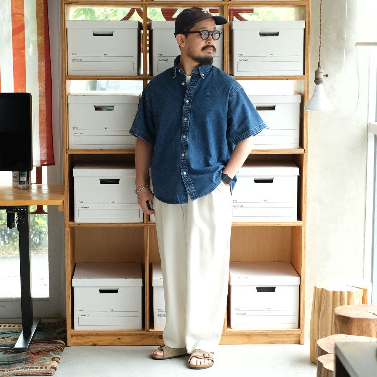 S/S LUCAS SHIRT ショートスリーブルーカスシャツ