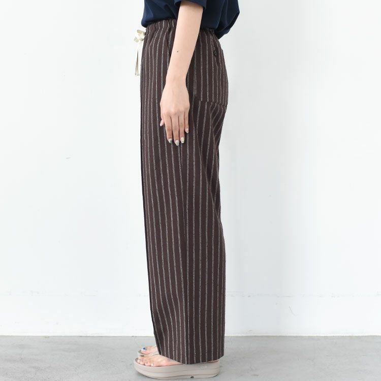SALE 30％OFF】NOSTALGIC STRIPED WIDE PANTS ノスタルジック