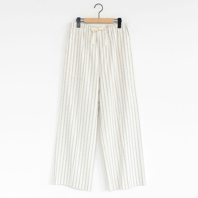 NOSTALGIC STRIPED WIDE PANTS ノスタルジックストライプワイドパンツ