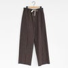 NOSTALGIC STRIPED WIDE PANTS ノスタルジックストライプワイドパンツ